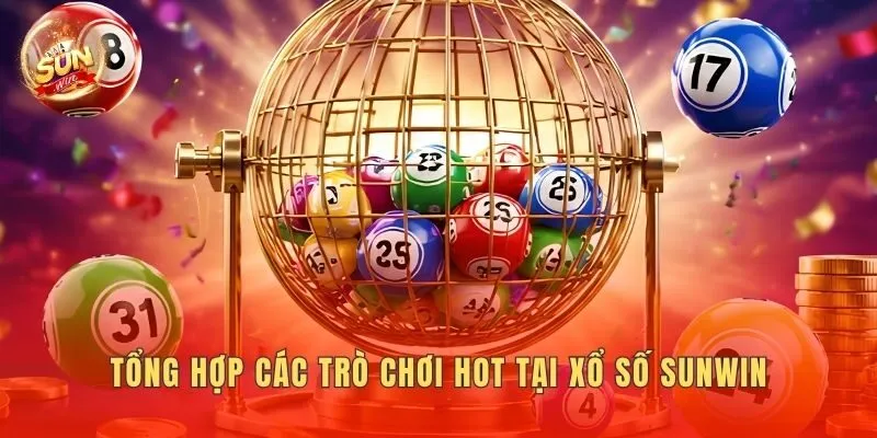 Tổng hợp các trò chơi hot tại xổ số Sunwin